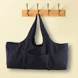 Large Yoga Mat Bag, Yoga Mat Tote Gym Duffle Bag with Side Pockets for Men and Women, black
