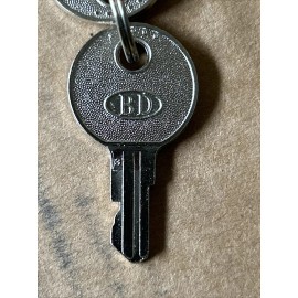 BD QTY. 2 BD 235 Cash Drawer Key Pair fits HP, Sam4s, NCR, Touch Dynamic Wasp & CRS