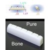 GeetarGizmos FREE SHIPPING GeetarGizmos 1 11/16" SLOTTED BONE NUT for