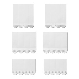 24 Pieces Assorted Refill Strips, Value Pack – 8pcs Strips Each Size for Large, Medium and Small Hooks, No Tools Removable Hanging Strips For Posters, Indoor Wall Hooks and Wall Décor, Damage Free