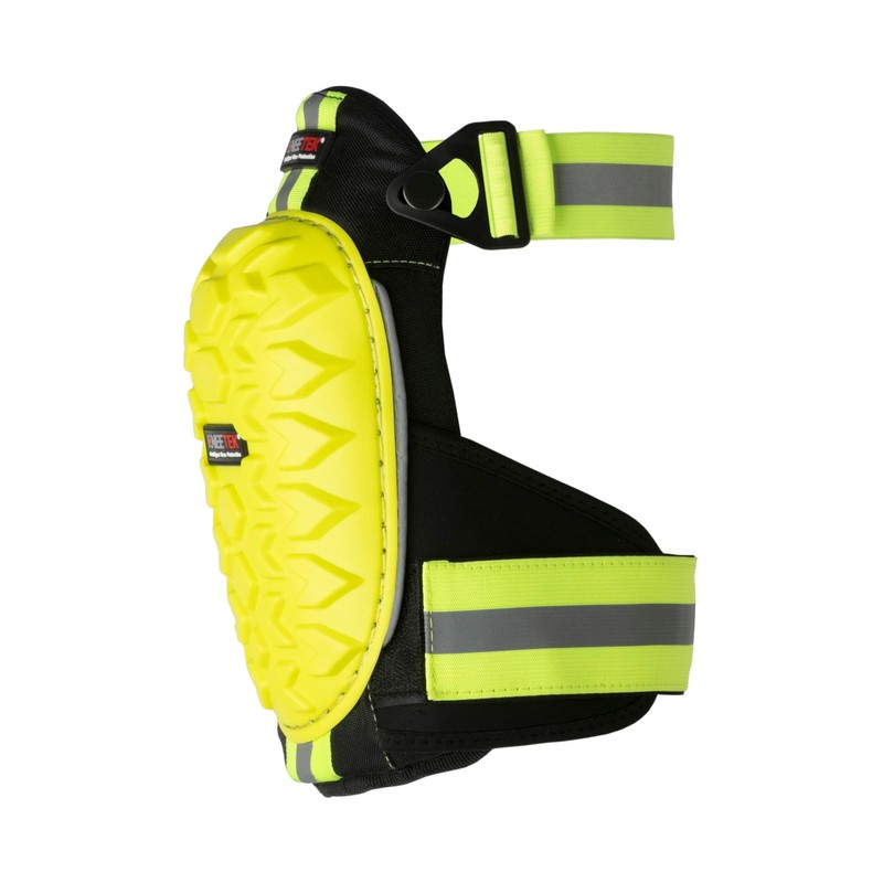 Kneetek HiVis Knee Pads, 230 g, Non-Slip, Specially Profiled Knee