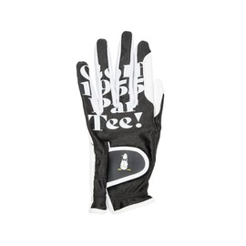 Munsing Wear MG5SGV01L Women's Golf Gloves, Right Handed, Penguin, Sporty, Practice, Round, BK00 (Black), M