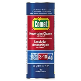Comet 32987CT Cleanser with Chlorinol, Powder, 21 oz Canister (Case of 24)