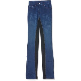 HKM Unisex Jodhpur Summer Denim-6169 Denim Blue/Dark Blue34 Jodhpurs, Denim Blue/Dark Blue, 46 EU