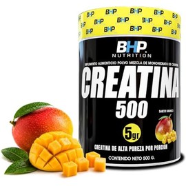 BHP NUTRITION- CREATINA MONOHIDRATADA SABOR MANGO 500grs