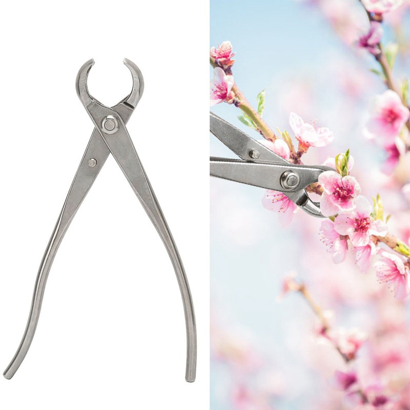 Bonsai Cutter 210mm Ergonomic Handle Stainless Steel Branch Cutter Professional