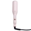Flat Curling Iron 45W Pink Negative Ion Hair Crimper Waver