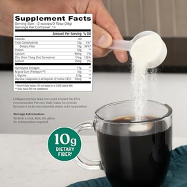 Bulletproof Unflavored Gut Health Collagen Protein, 14 oz