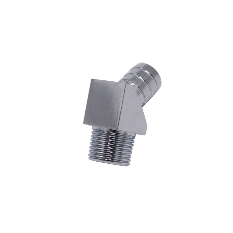 45 Degree Heater Hose Intake Manifold Fitting 1/2" NPT to