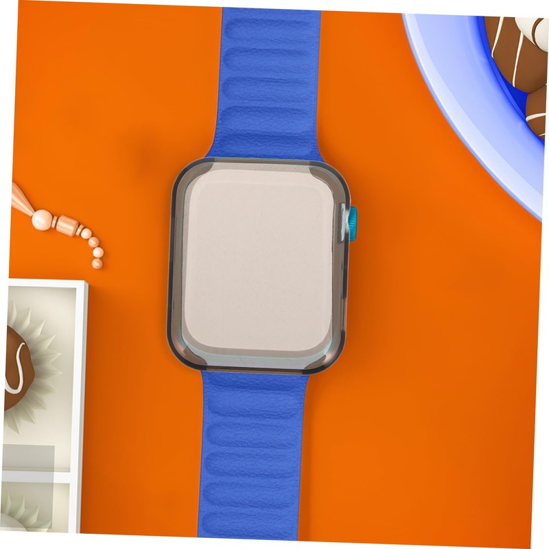 jojofuny Watch TPU Case 2 Pieces Full Coverage Anti-Fingerprint Easy