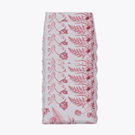 Crabtree Collection Tissues Travel Size Pocket Tissue Packs for Purse Travel Tissue Packs Wedding and Funeral Favors Car Essentials 10 Pc Convenient Packs (Red Vintage Floral)