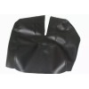 Kar Designers Black Real Leather Center Console Lid Cover For