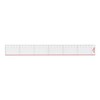 geotec Cutting Ruler (Office School) Perspex 30 cm Transparent
