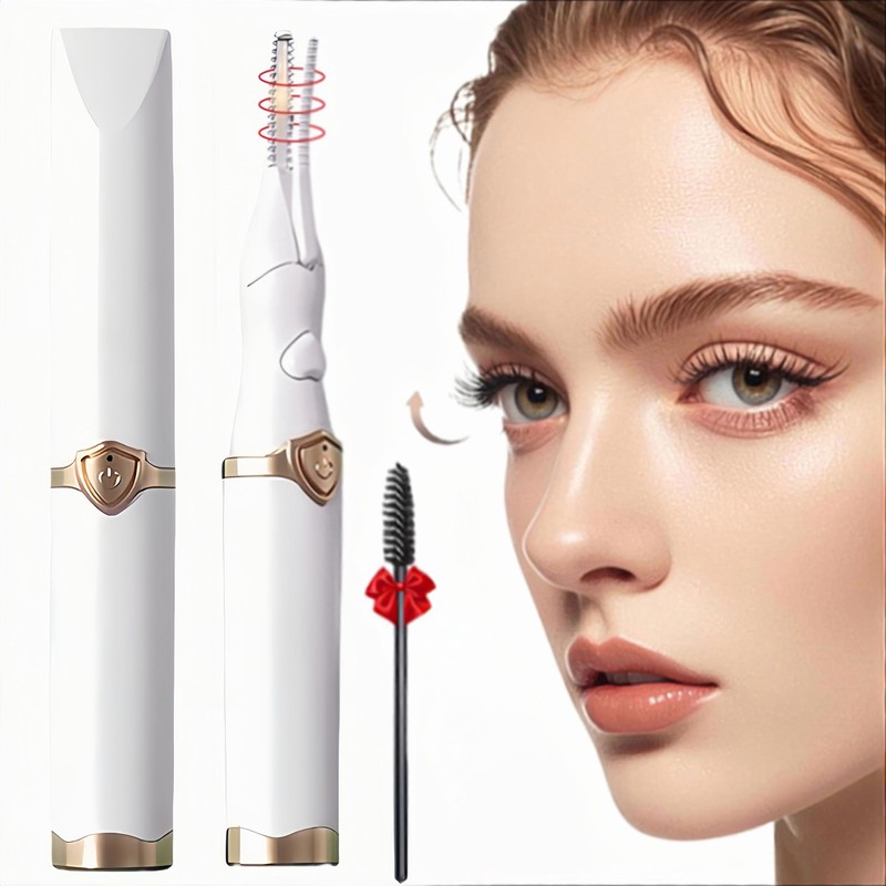 Heated Eyelash Curler for Women, USB Rechargeable Lash Curling Beauty