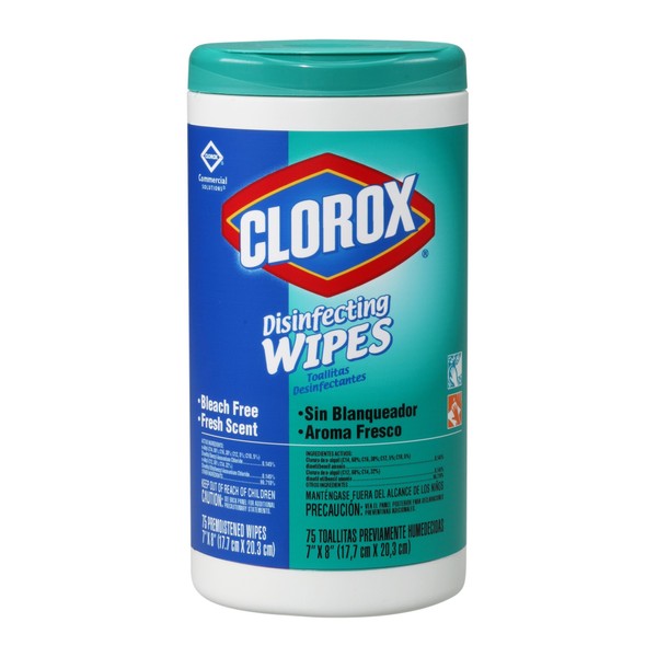 Clorox Company 01656 Disinfecting Fresh Wipes