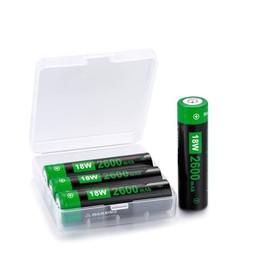 18W Rechargeable Battery case Set – Ideal for Flashlights, Headlamps, Doorbells, RC Cars & Outdoor Garden Lights