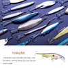 Señuelos de pesca Minnow, trajes de baño duros de pesca