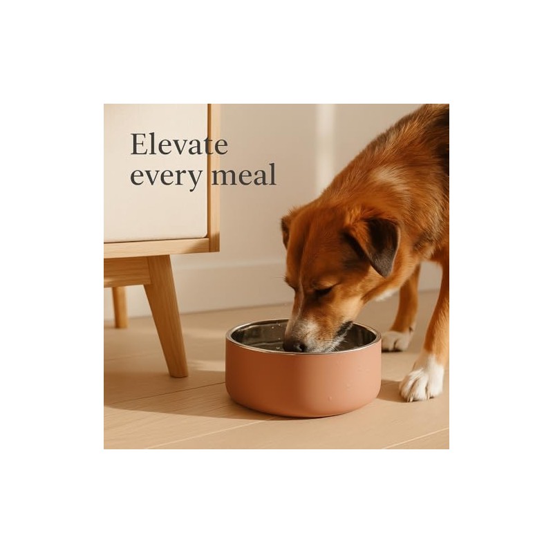 Flamingo Xara Dog Bowl Stainless Steel - 1.2 L Diameter