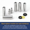 Sandblaster Nozzle Combo Pack for Accessories, Steel Sand Blaster Nozzle