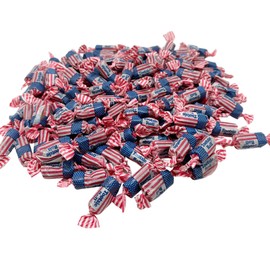 USA Patriotic Tootsie Midgees – 3 Pound (Pack of 1) – Perfect for Patriotic Celebrations, Parades, and Events