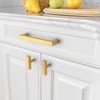 Amerdeco 10 Pack Brushed Gold Cabinet Pulls 5 Inch(128mm) Hole