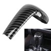 Gear Shift Knob Trim Carbon Fiber Grain Scratch Free Replacement