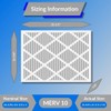 Glasfloss 16-3/8 x 21-1/2 x 1 Pleated Air Filter, ZL