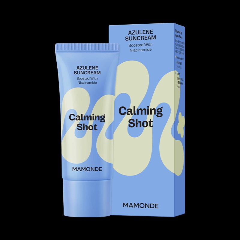 Mamonde [마몽드]카밍 샷 아줄렌 선크림 SPF50+PA++++ [Mamonde] Calming Shot Azulen
