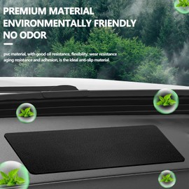 xbrtaia Dashboard Rubber mat, Non-Slip , 15.7"*7.8" Large Size, Dashboard Accessories for car Interior Organizer.