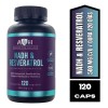 Envío Suplemento A4h Resveratrol Nadh Antioxidante 120 Caps