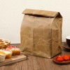 Alrhso Waxed Lunch Bag Canvas Sack Reusable Insulated Lunch Sack