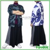 Favolic Hakama Pants, Kimono Style, Wide Pants, Japanese Design, Bi-Color,