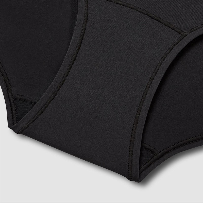 JAJU [JAJU] Women's 720° Stretch Butter Hiphugger Panty_Black