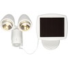 Powerspot LED Solar Spotlight, White, 2x 3 LEDs, Moving