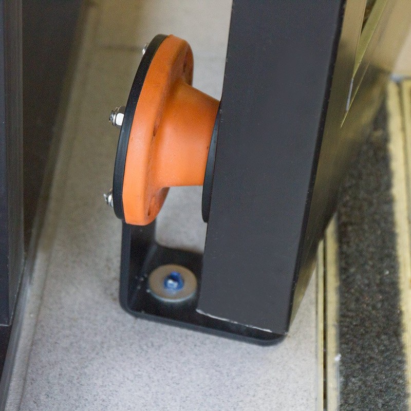 MAG-Mate D3X1BKT Magnetic Door Holder/Stop with Bracket, Door Stopper with