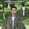 Ghileo Camo Poncho Liner, Army Blanket, Military Sleeping Bag, with