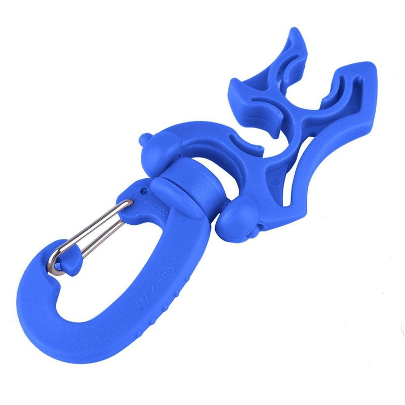 Pwshymi Sportinggoods Diving Clip Diving Double BCD Hose Holder Clip