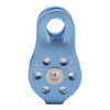 Climbing Single Pulley Al Mg Alloy Fixed Eye Single Rope