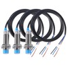 3Pcs LJ18A3-8-Z/BX NPN NO Inductive Proximity Sensor Switch Detector 8mm