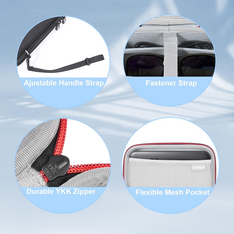 RLSOCO Carrying Case for VITURE Luma Pro/Pro/Luma/Luma Ultra/Beast XR Glasses