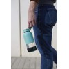 Lekue Bottle To Go reusable water bottle, 20 ounce, Turquoise