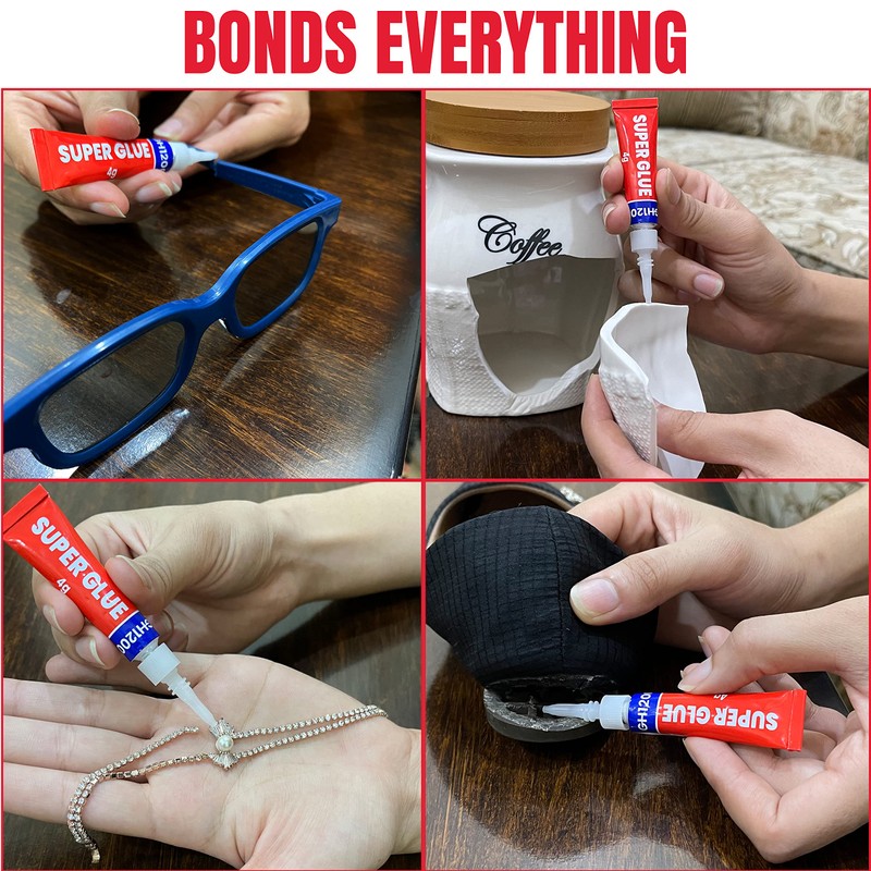 4 Gram x 8 Strong Super Glue All Purpose with