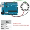Sparkleiot WS2812B 35LEDs RGB LED Ring 5050 Full Color LED