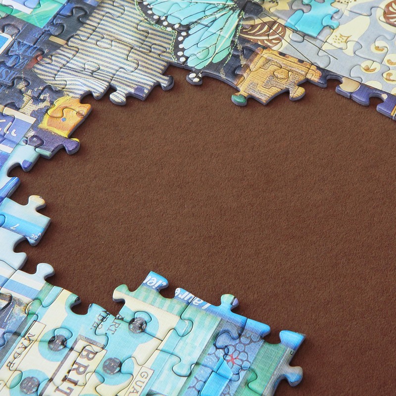 Tilting Puzzle Board with Drawers and Cover, 1000 Piece, 30"