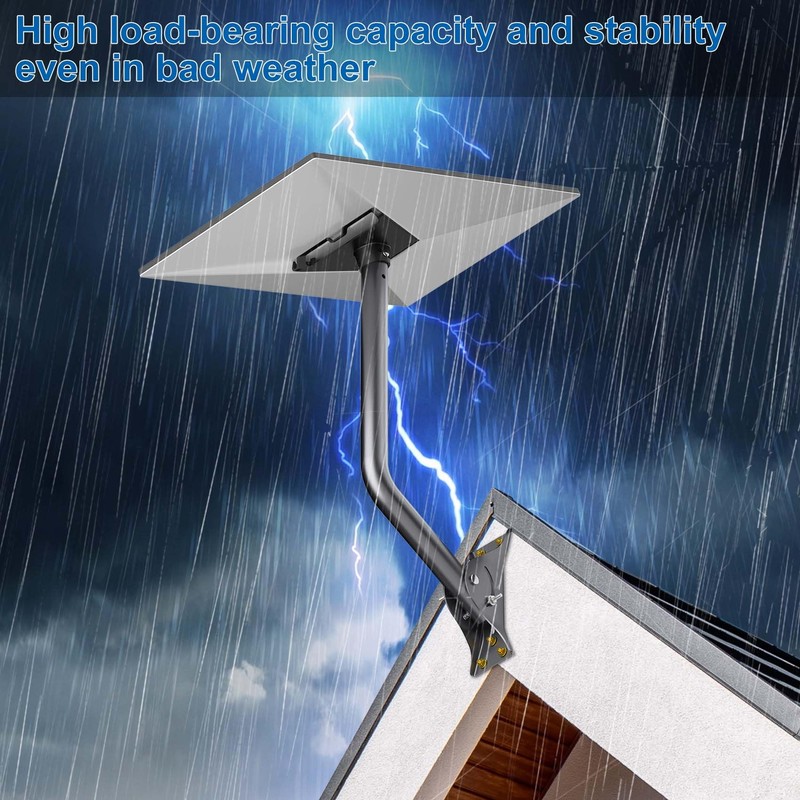 Gen 3 Mount for Starlink, Adjustable Wall /Roof Mounting Kit