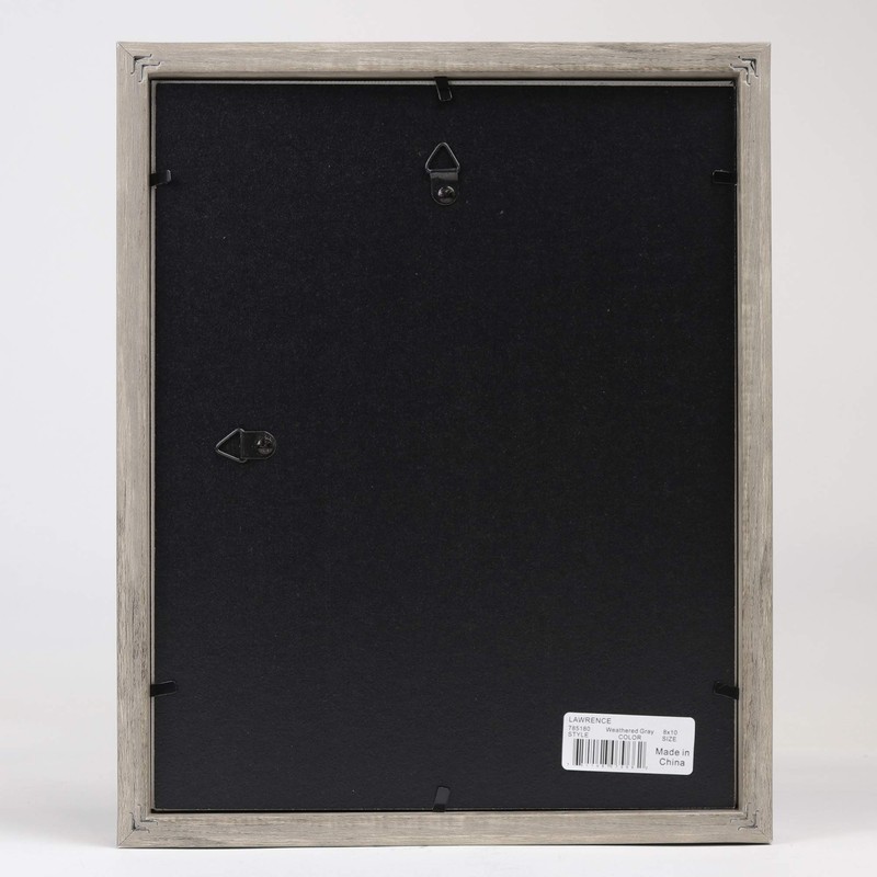 Lawrence Frames Shadow Box Frame, 8x10, Natural Gray