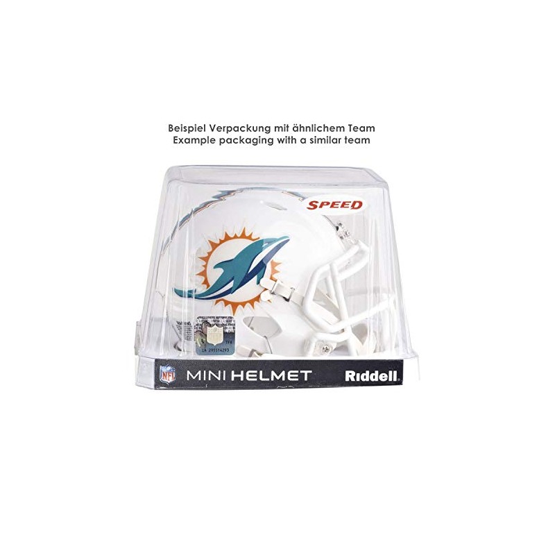 Riddell VSR4 Mini Football Helmet - Miami Dolphins 1972