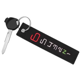 JAGASOL Motorcycle Keychain Tag, Key Ring for Scooters, ATV, UTV, Cars, Backpacks, Trucks, Sportbikes, Dirt Bike, Gifts, Funny Key Chain Lanyard for Men and Women [65432N1]