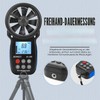 Wind Gauge Digital Anemometer, AIOMEST Hand Wind Meter AI-100 Wind
