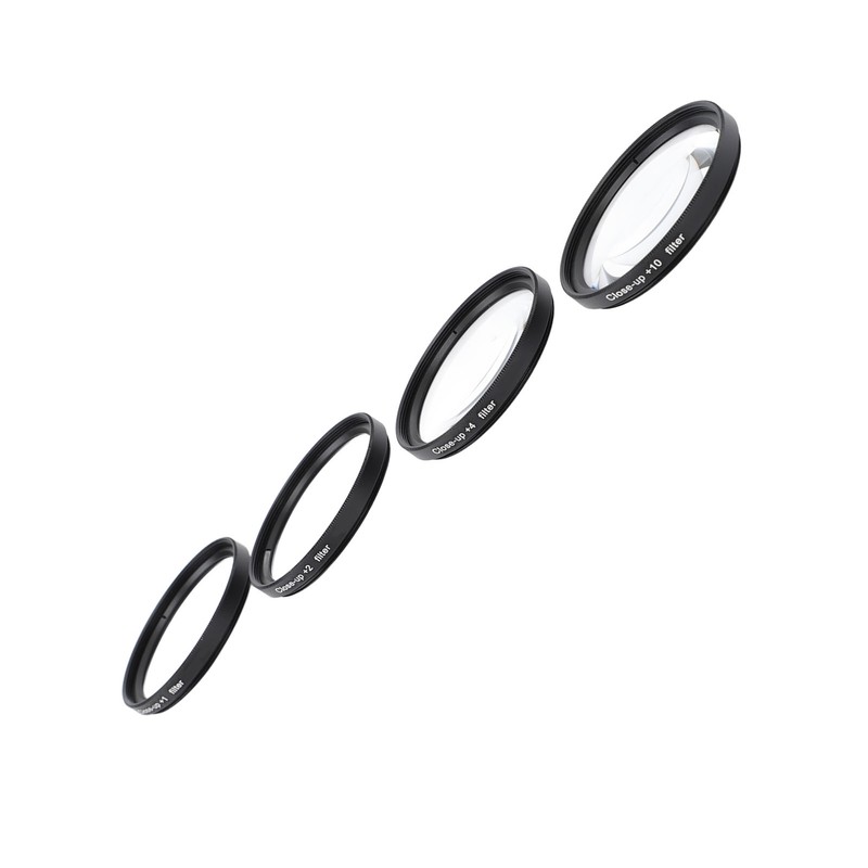 Close Up Filter Kit 4 in 1 +1 +2 +4